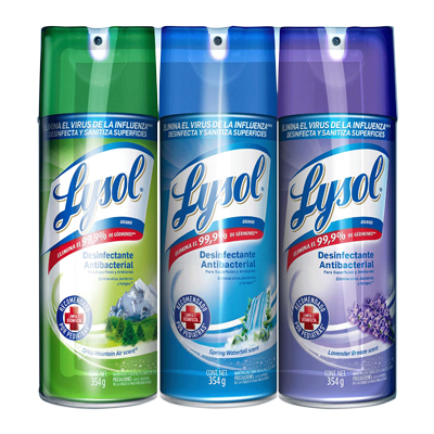 lysol aerosol